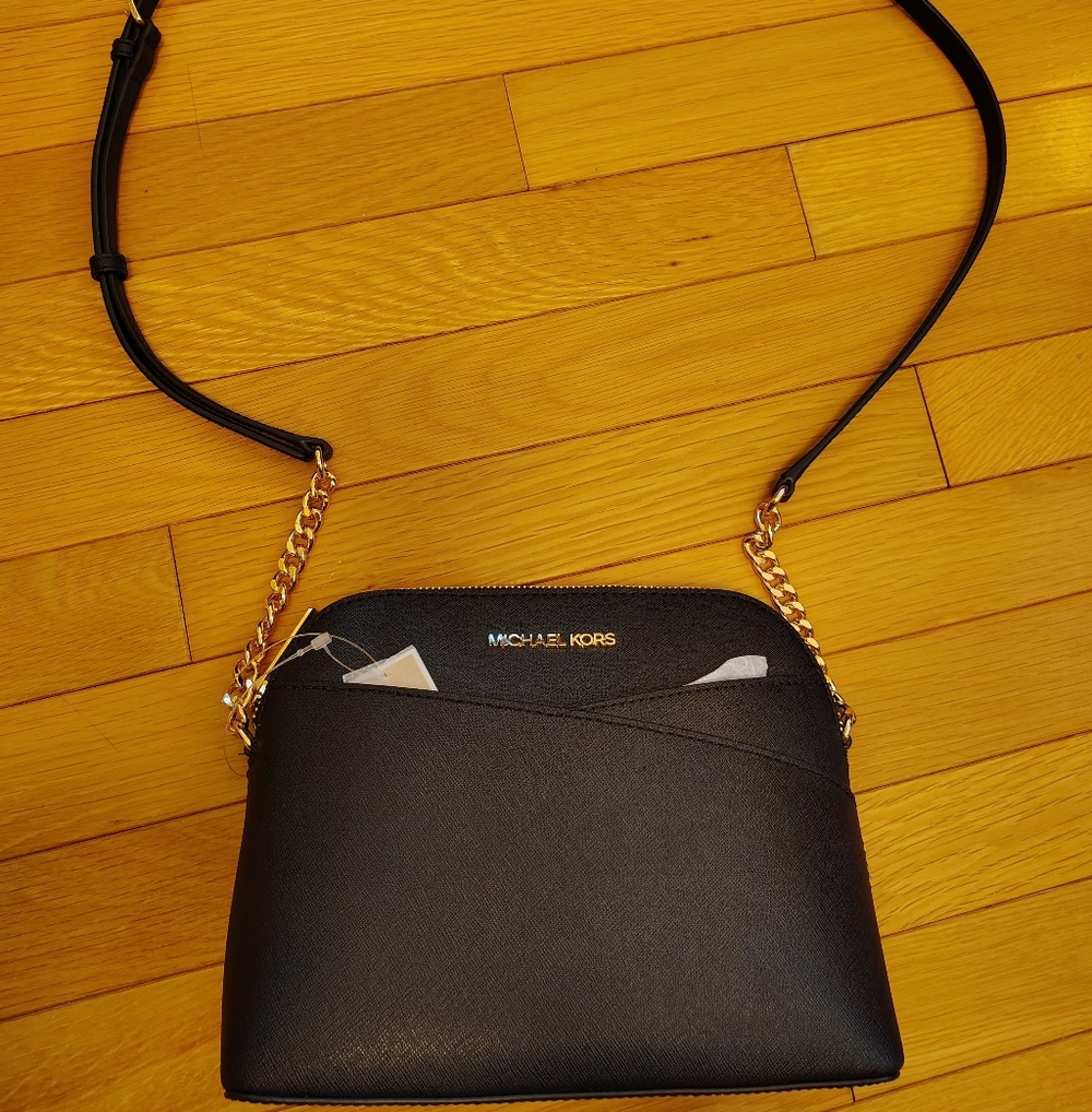 Michael Kors Jet Set Travel Medium Dome Crossbody Bag - Picture 3 of 9